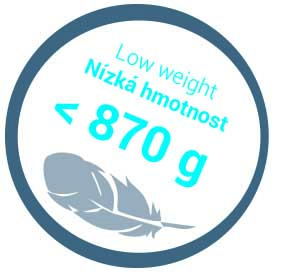 Low weight 870g