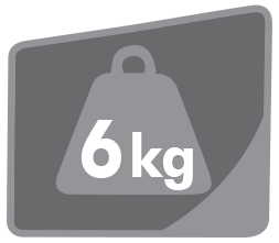 Nosnost 6kg