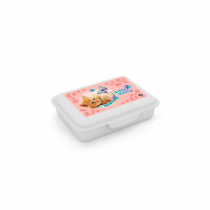 Box na svačinu s přihrádkou Kočka