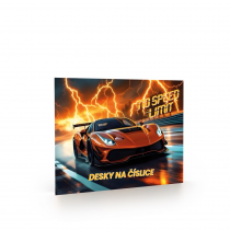 Desky na číslice auto 2