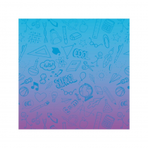 Ubrus do výtvarné výchovy 65x50cm BTS Ombre Girl