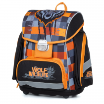 Školní batoh PREMIUM vlk