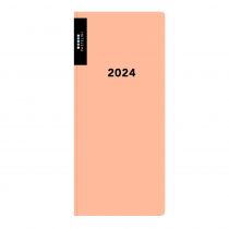Diář PVC týdenní 2024 PASTELINI meruňková