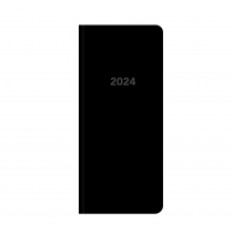 Diář PVC měsíční 2024 Black