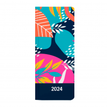 Diář PVC měsíční 2024 Flowers