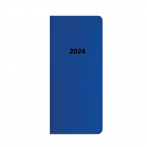 Diář PVC měsíční 2024 Blue